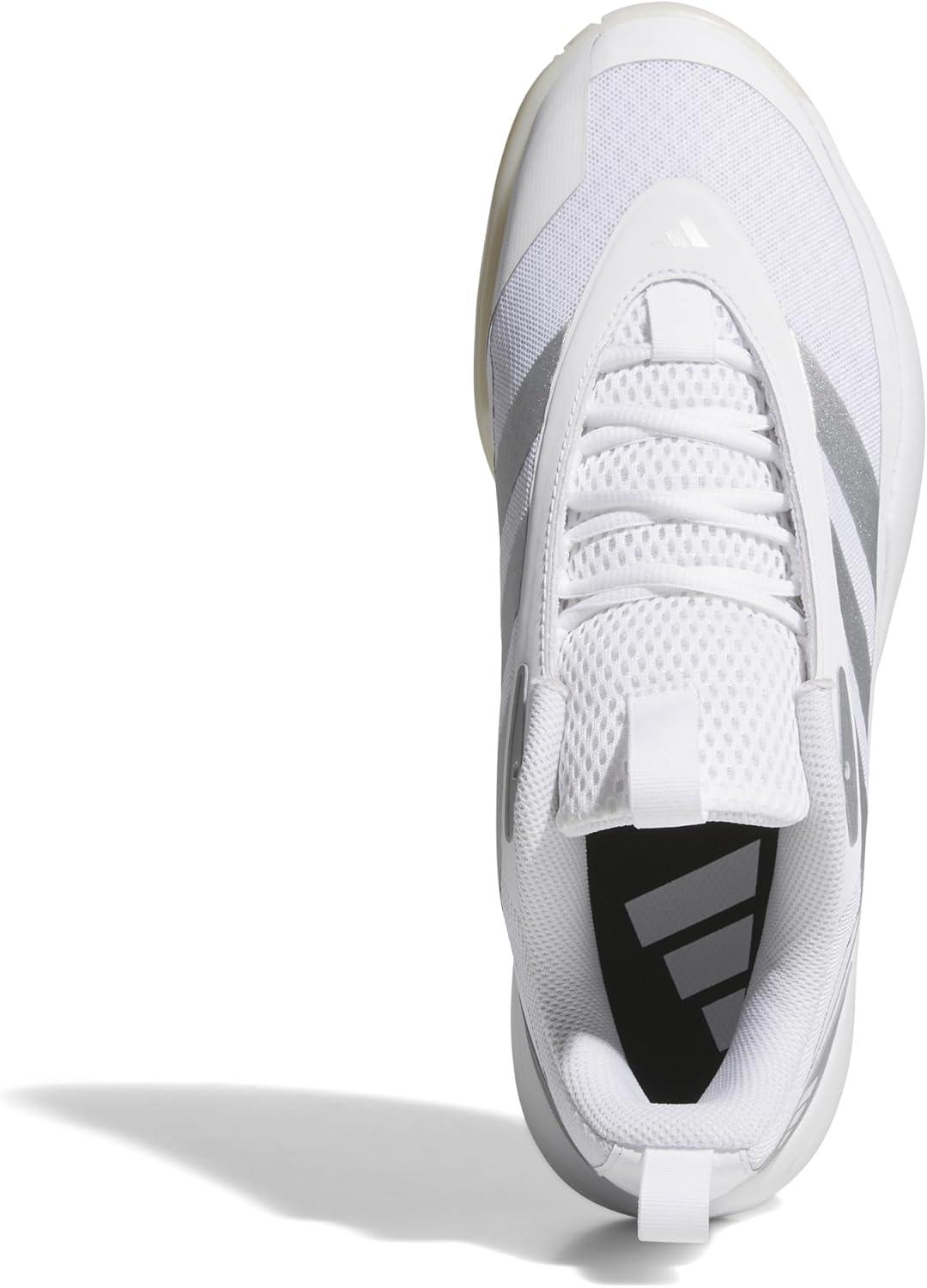 imageadidas UnisexAdult Subzone Basketball SneakerWhiteSilver MetallicWhite