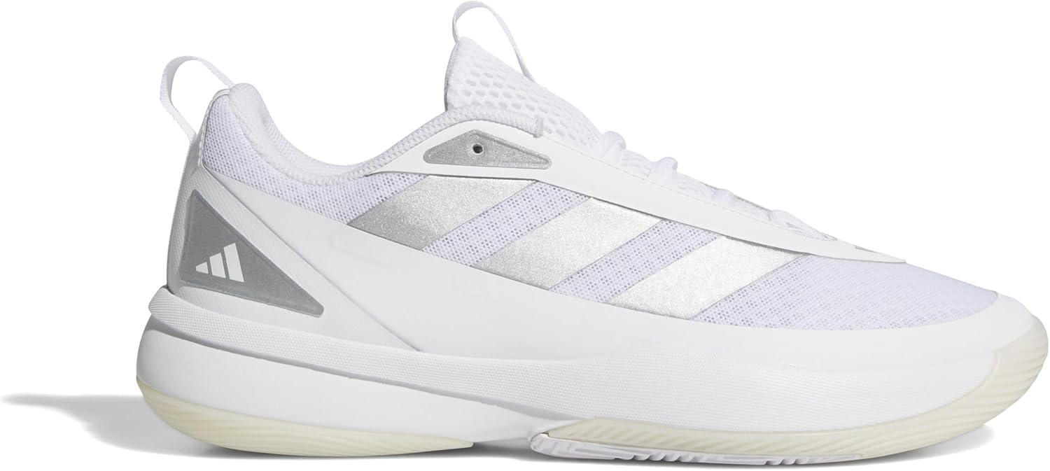 imageadidas UnisexAdult Subzone Basketball SneakerWhiteSilver MetallicWhite