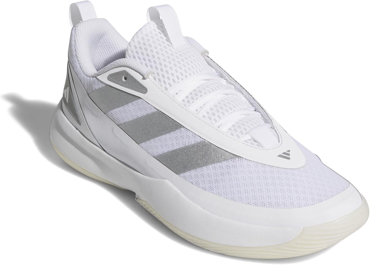 imageadidas UnisexAdult Subzone Basketball SneakerWhiteSilver MetallicWhite