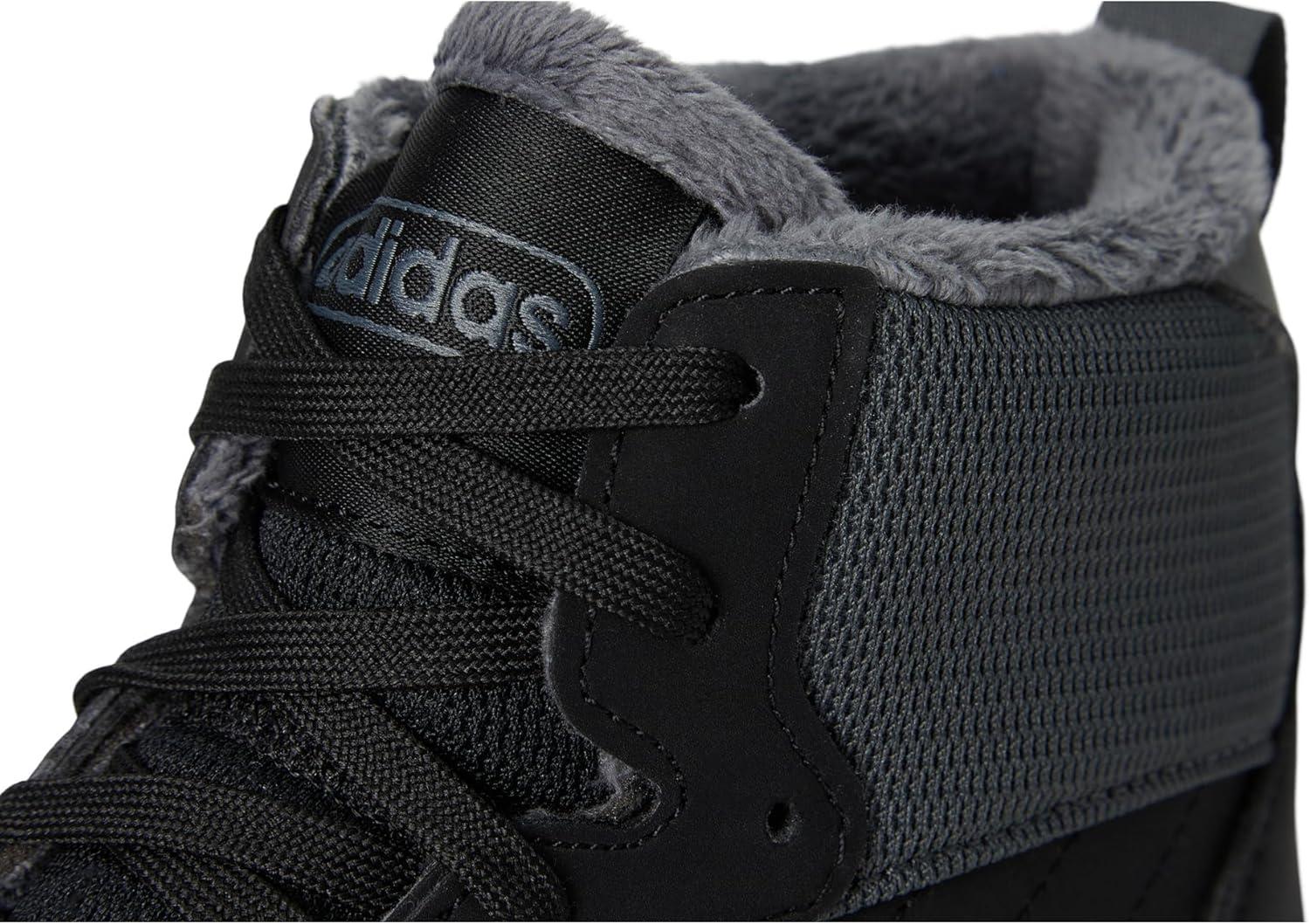 imageadidas UnisexAdult Turnaround Winterized Mid Top SneakerBlackGreyBlack
