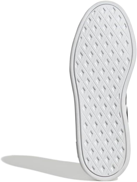 imageadidas UnisexChild Breaknet SleekWhiteBlackOrange Tint