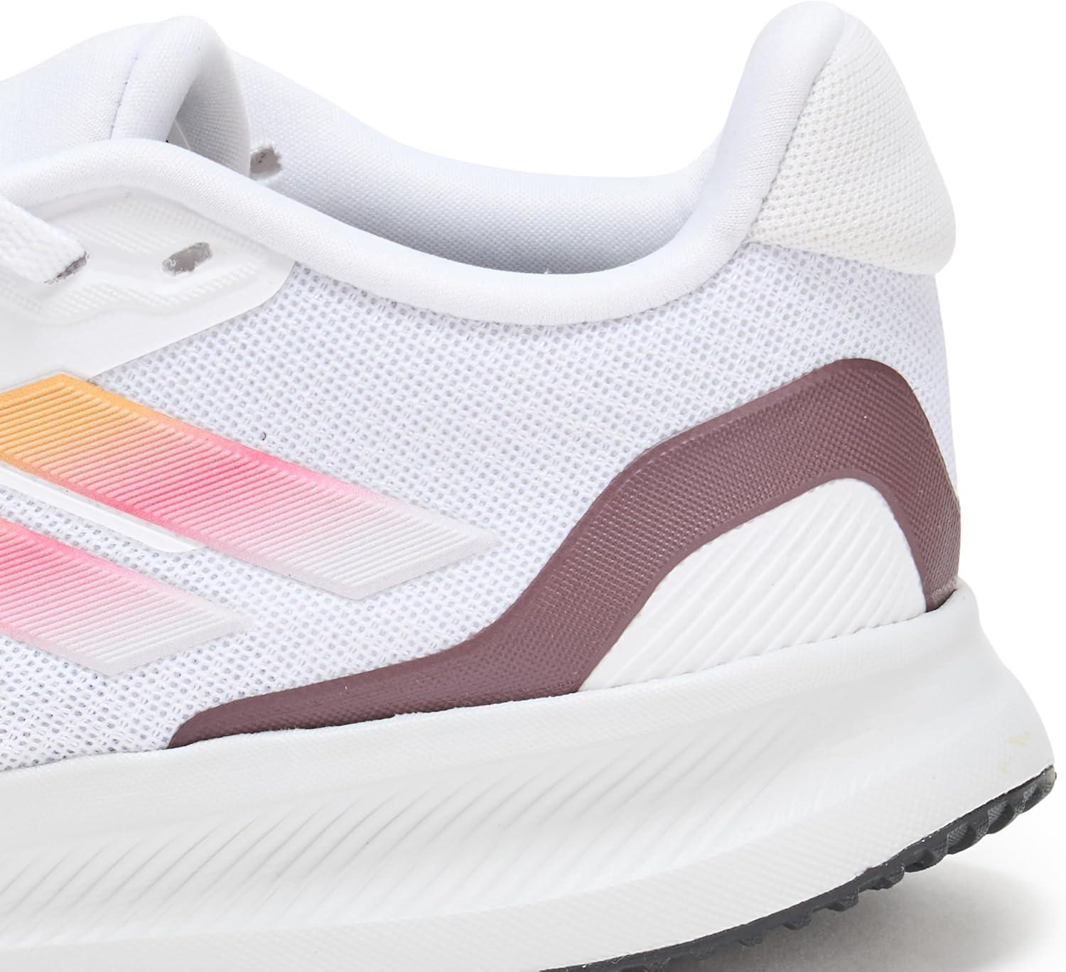 imageadidas UnisexChild Run Falcon 5 SneakerWhiteSparkLucid Pink