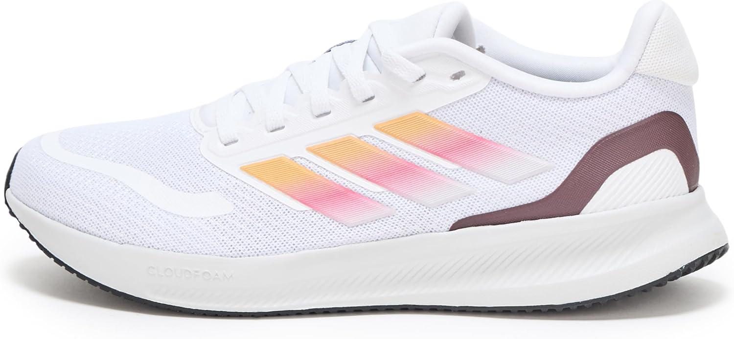 imageadidas UnisexChild Run Falcon 5 SneakerWhiteSparkLucid Pink