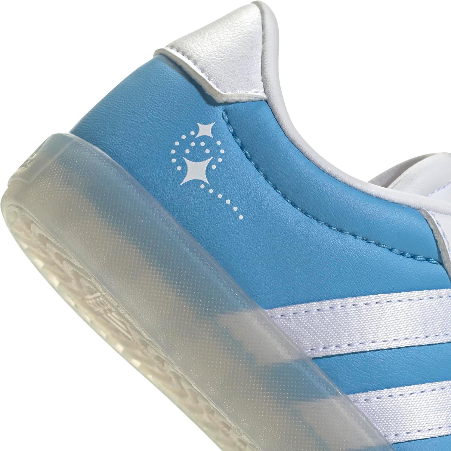 imageadidas UnisexChild Vl Court 30 LaceupLegacy SneakerCinderellaSemi Blue BurstWhiteLucid Pink