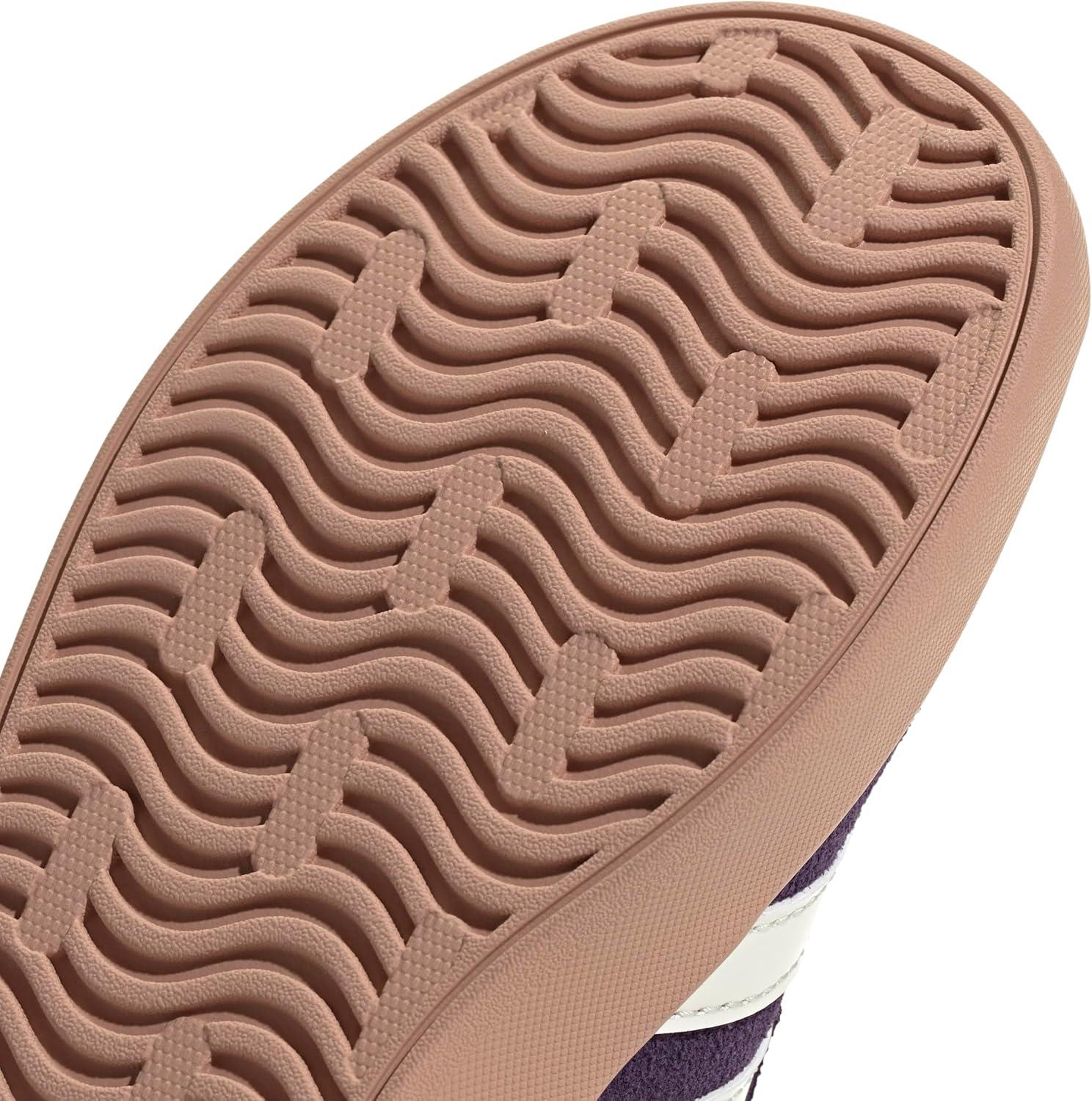 imageadidas UnisexChild Vl Court 30 Skateboarding Shoes ToddlerAurora PlumZero MetallicPink Gum