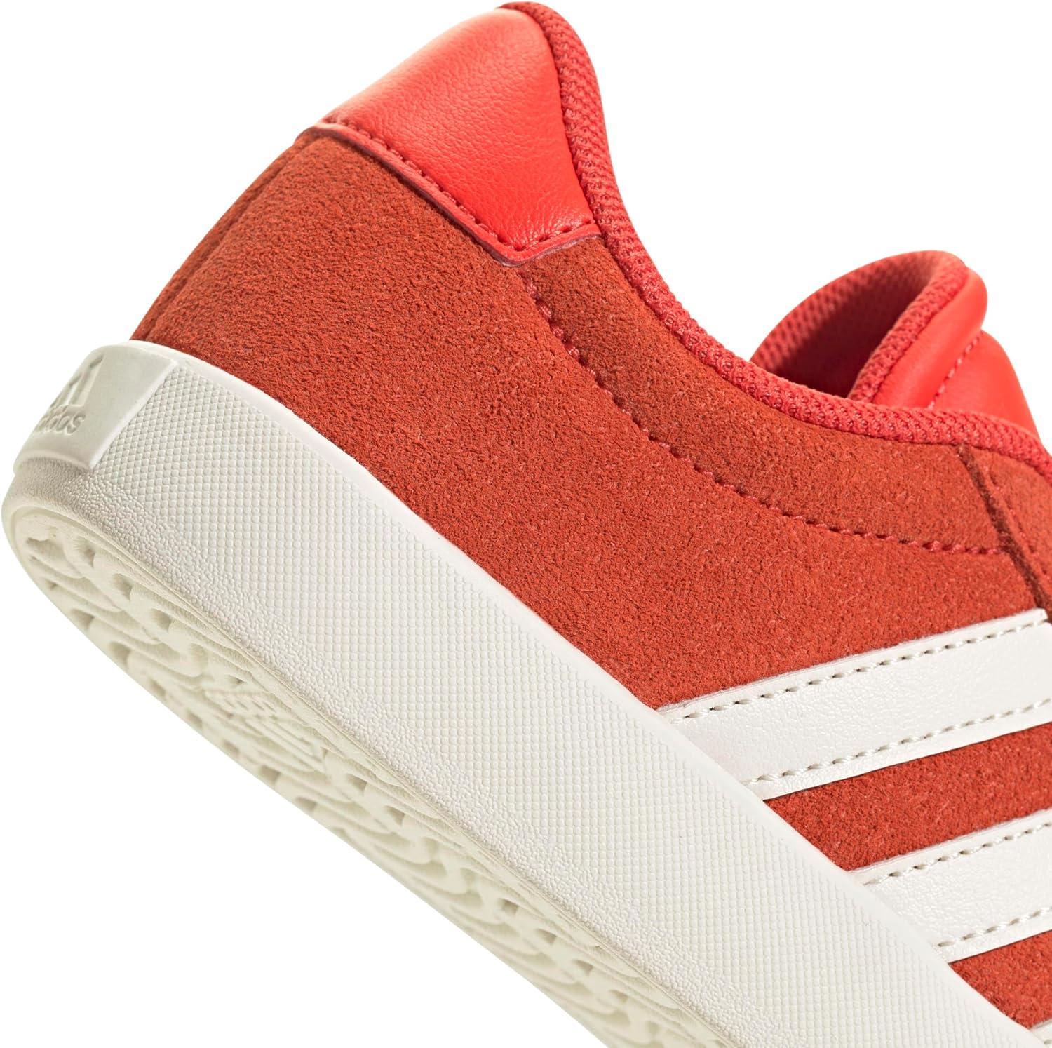 imageadidas UnisexChild Vl Court 30 Skateboarding Shoes ToddlerBright RedWhiteOff White