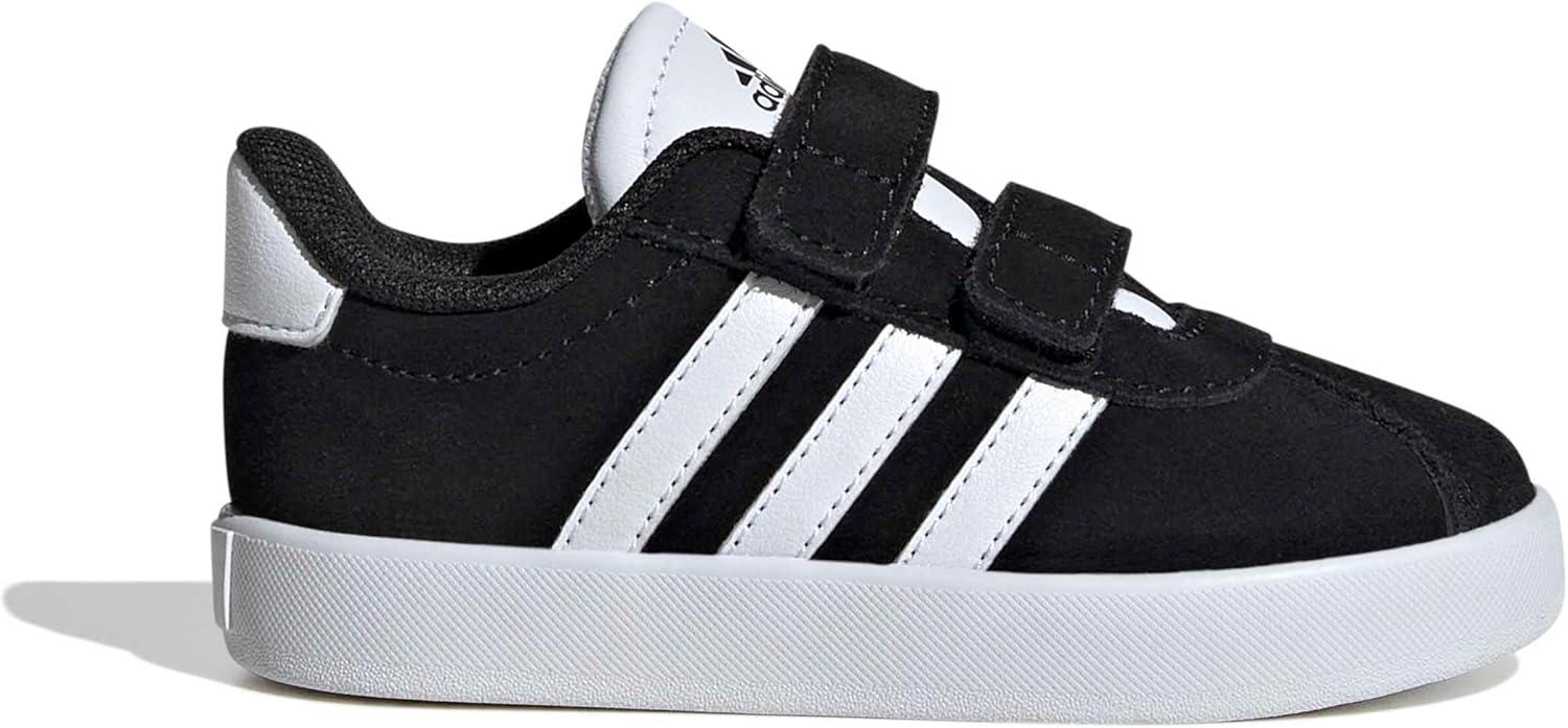 imageadidas UnisexChild Vl Court 30 Skateboarding Shoes ToddlerCore Black Cloud White Core Black