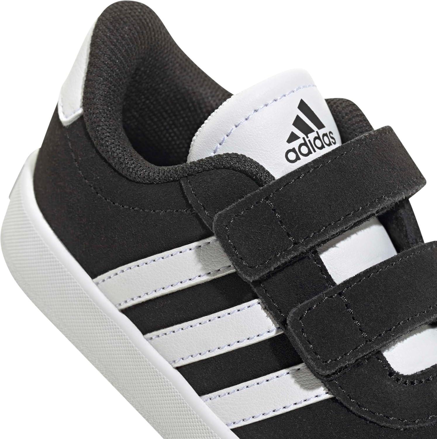 imageadidas UnisexChild Vl Court 30 Skateboarding Shoes ToddlerCore Black Cloud White Core Black