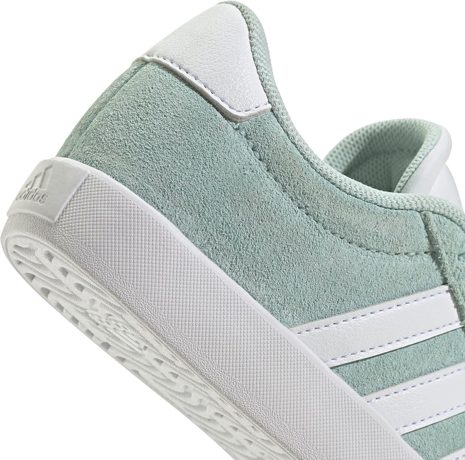 imageadidas UnisexChild Vl Court 30 Skateboarding Shoes ToddlerHalo Mint Ftwr White Core Black