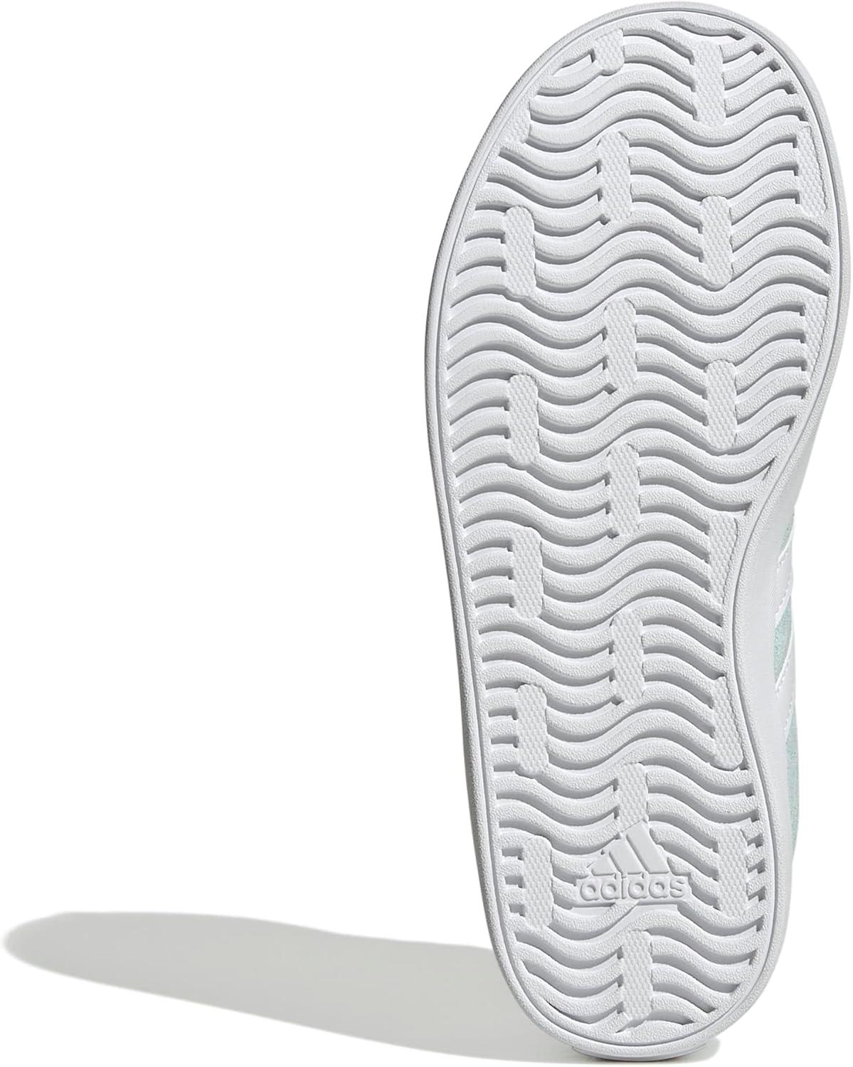 imageadidas UnisexChild Vl Court 30 Skateboarding Shoes ToddlerHalo Mint Ftwr White Core Black