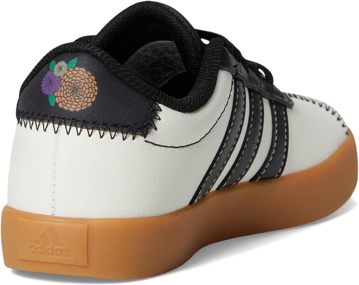 imageadidas UnisexChild Vl Court 30 Skateboarding Shoes ToddlerOff WhiteBlackOff White