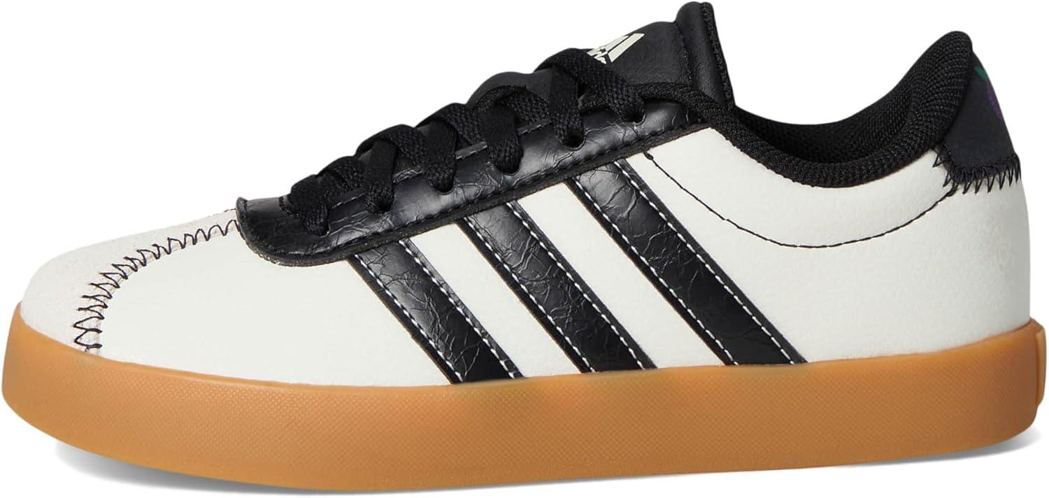 imageadidas UnisexChild Vl Court 30 Skateboarding Shoes ToddlerOff WhiteBlackOff White