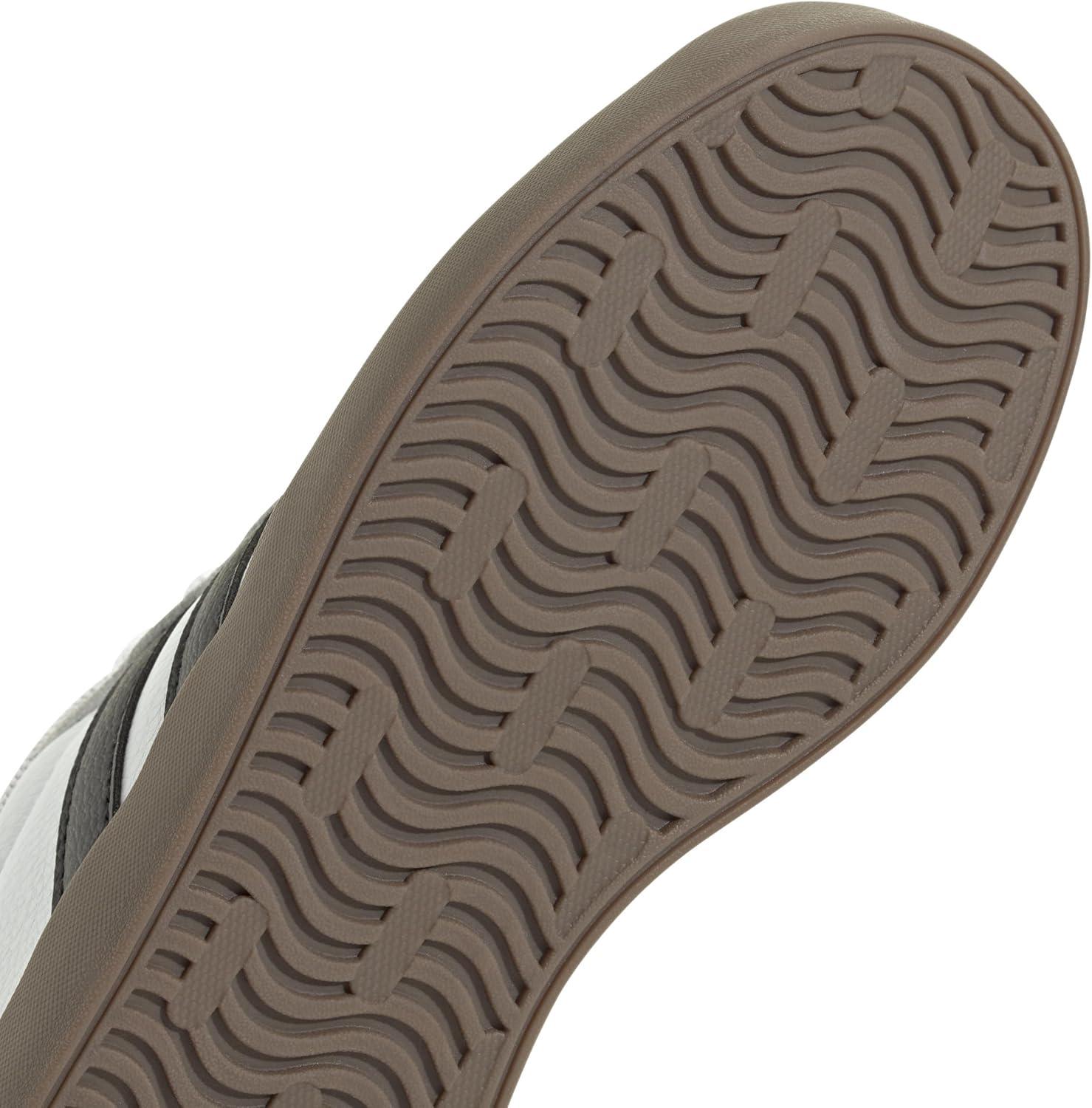 imageadidas UnisexChild Vl Court 30 Skateboarding Shoes ToddlerWhiteBlackGrey