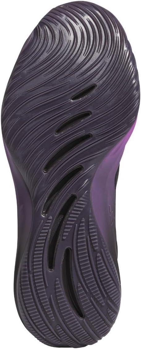 imageadidas Womens Adizero Select 20 Basketball SneakerBlackPurple BurstAurora Black