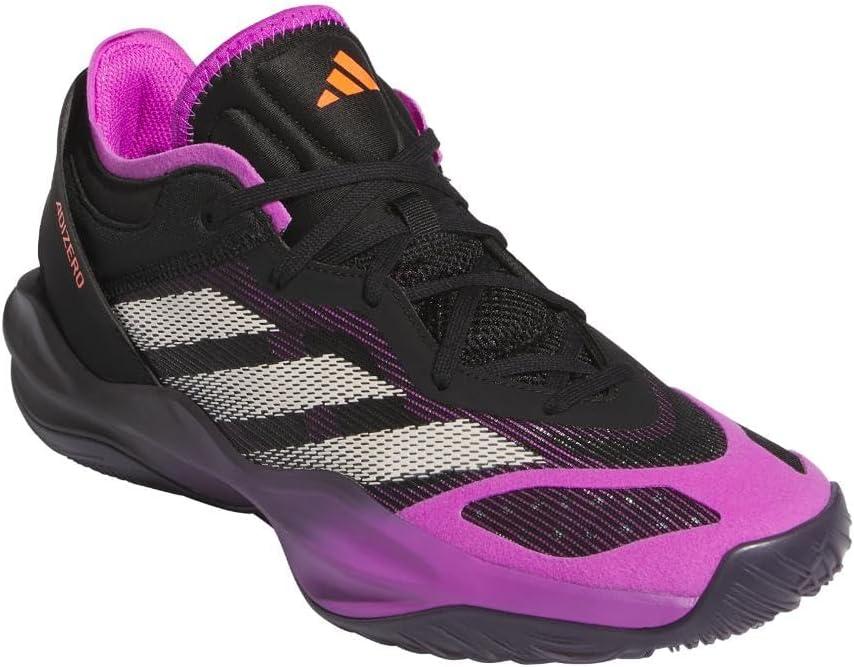 imageadidas Womens Adizero Select 20 Basketball SneakerBlackPurple BurstAurora Black