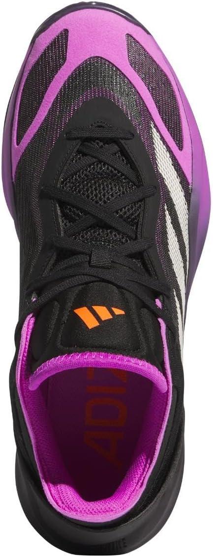 imageadidas Womens Adizero Select 20 Basketball SneakerBlackPurple BurstAurora Black