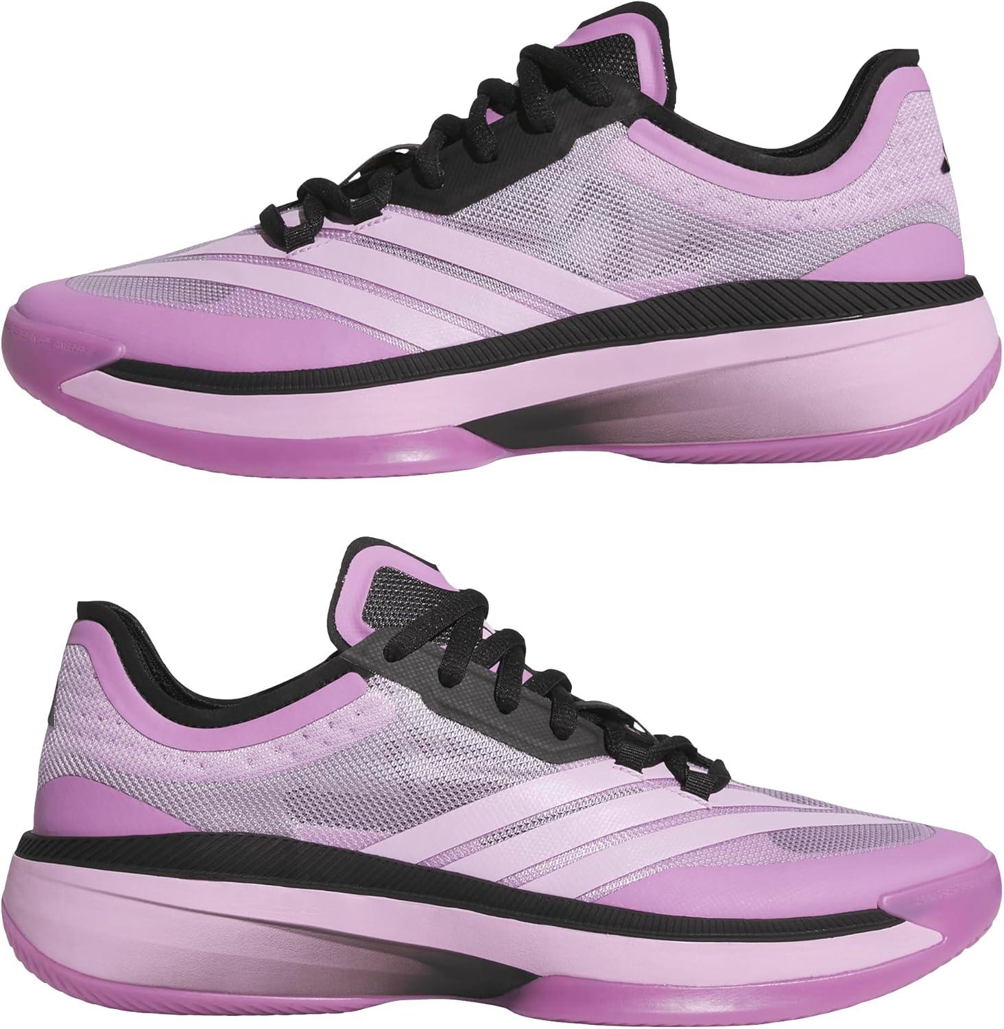 imageadidas Womens Adizero Select 20 Basketball SneakerPowder PlumBlackPreloved Purple