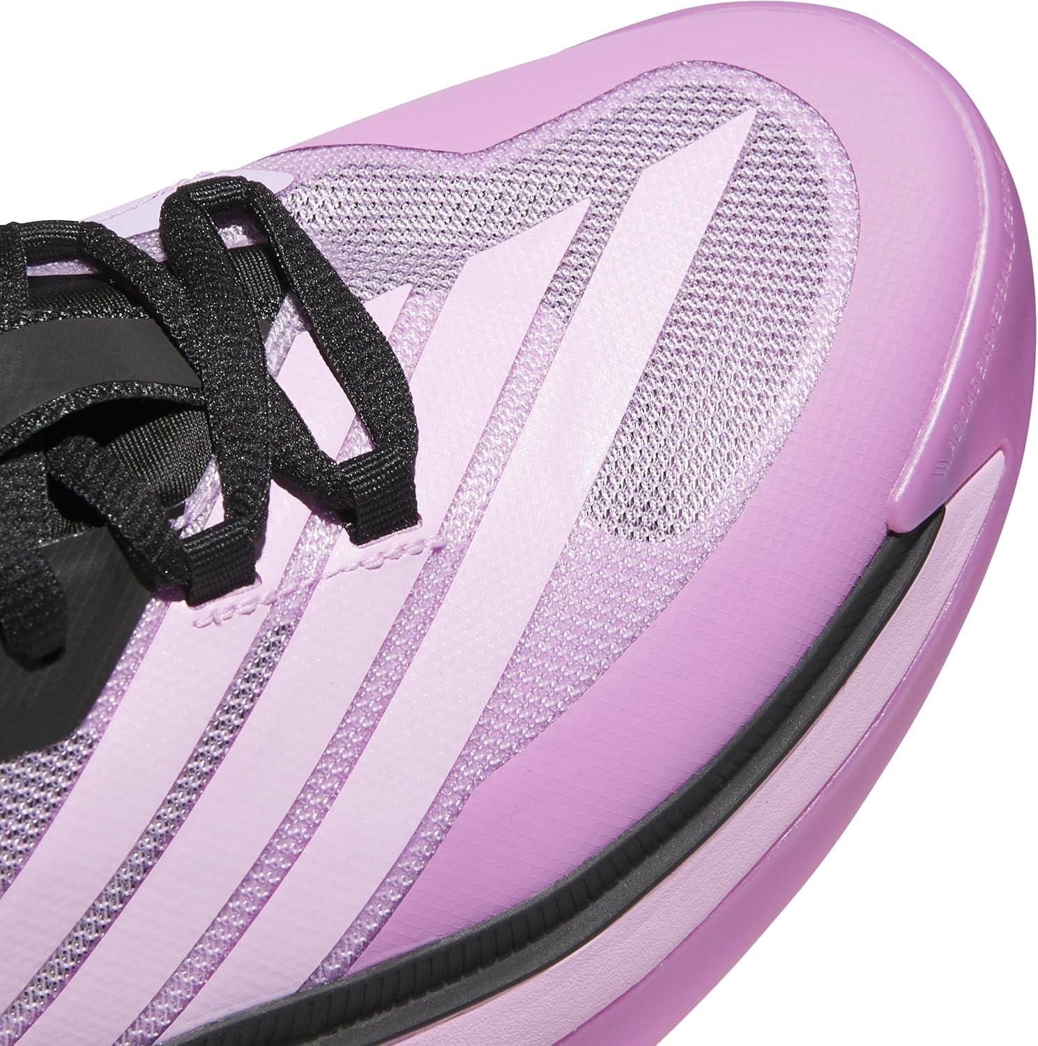 imageadidas Womens Adizero Select 20 Basketball SneakerPowder PlumBlackPreloved Purple