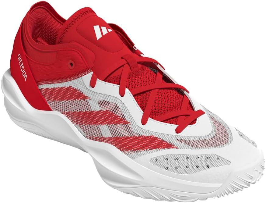 imageadidas Womens Adizero Select 20 Basketball SneakerWhiteRedWhite