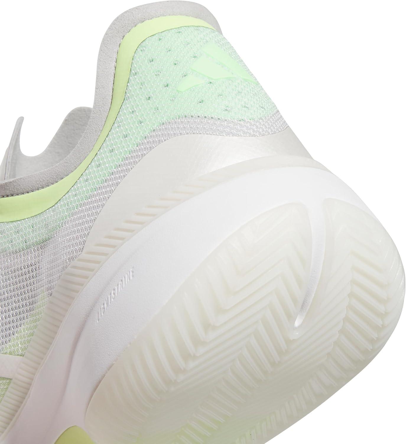 imageadidas Womens Adizero Select 20 Basketball SneakerZero MetallicGreyLime Burst