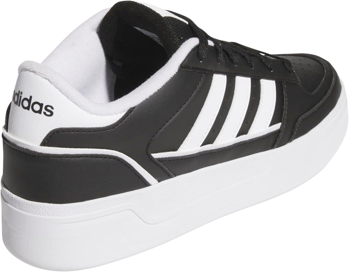 imageadidas Womens Break Start Bold SneakerBlackWhiteBlack