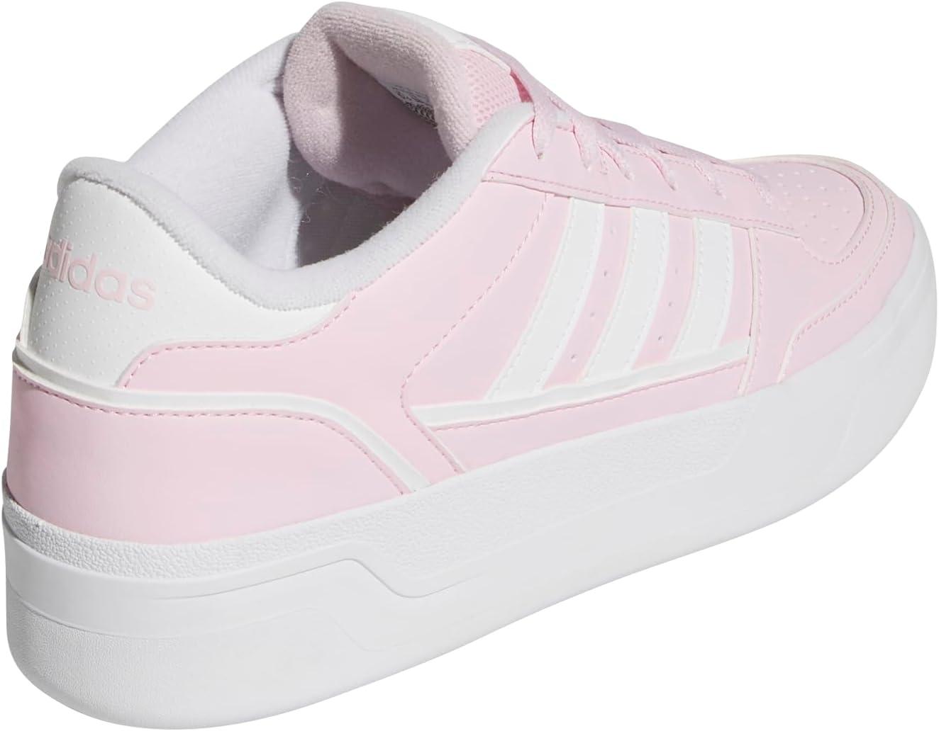 imageadidas Womens Break Start Bold SneakerClear PinkWhiteClear Pink