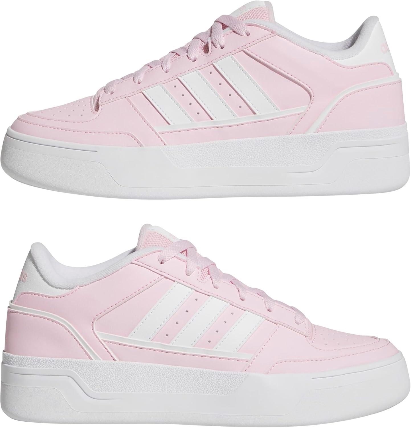imageadidas Womens Break Start Bold SneakerClear PinkWhiteClear Pink