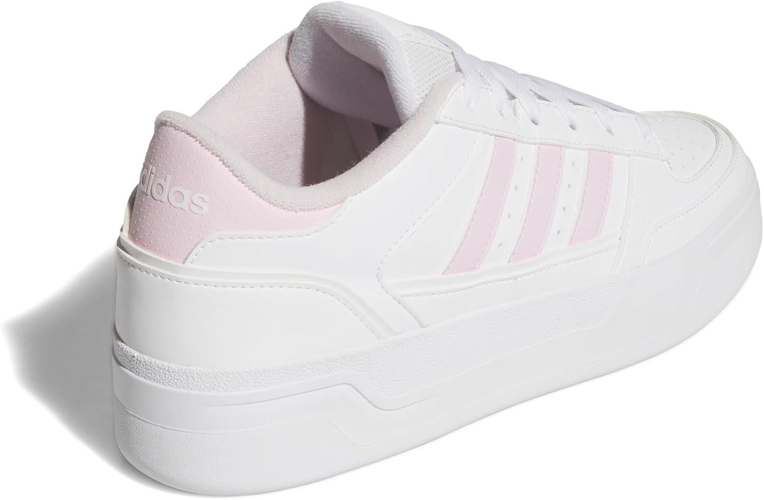 imageadidas Womens Break Start Bold SneakerWhiteClear PinkWhite