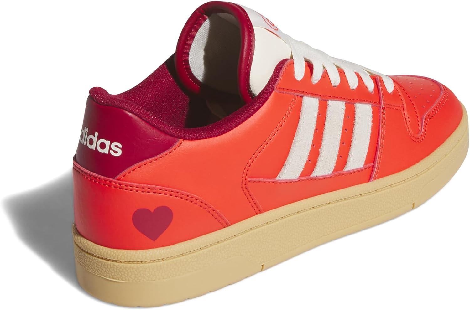 imageadidas Womens Break Start SneakerBright RedCream WhiteSupplier Colour