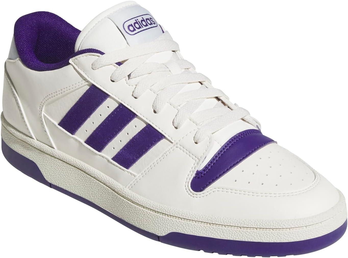 imageadidas Womens Break Start SneakerCloud WhiteCollegiate PurpleIvory