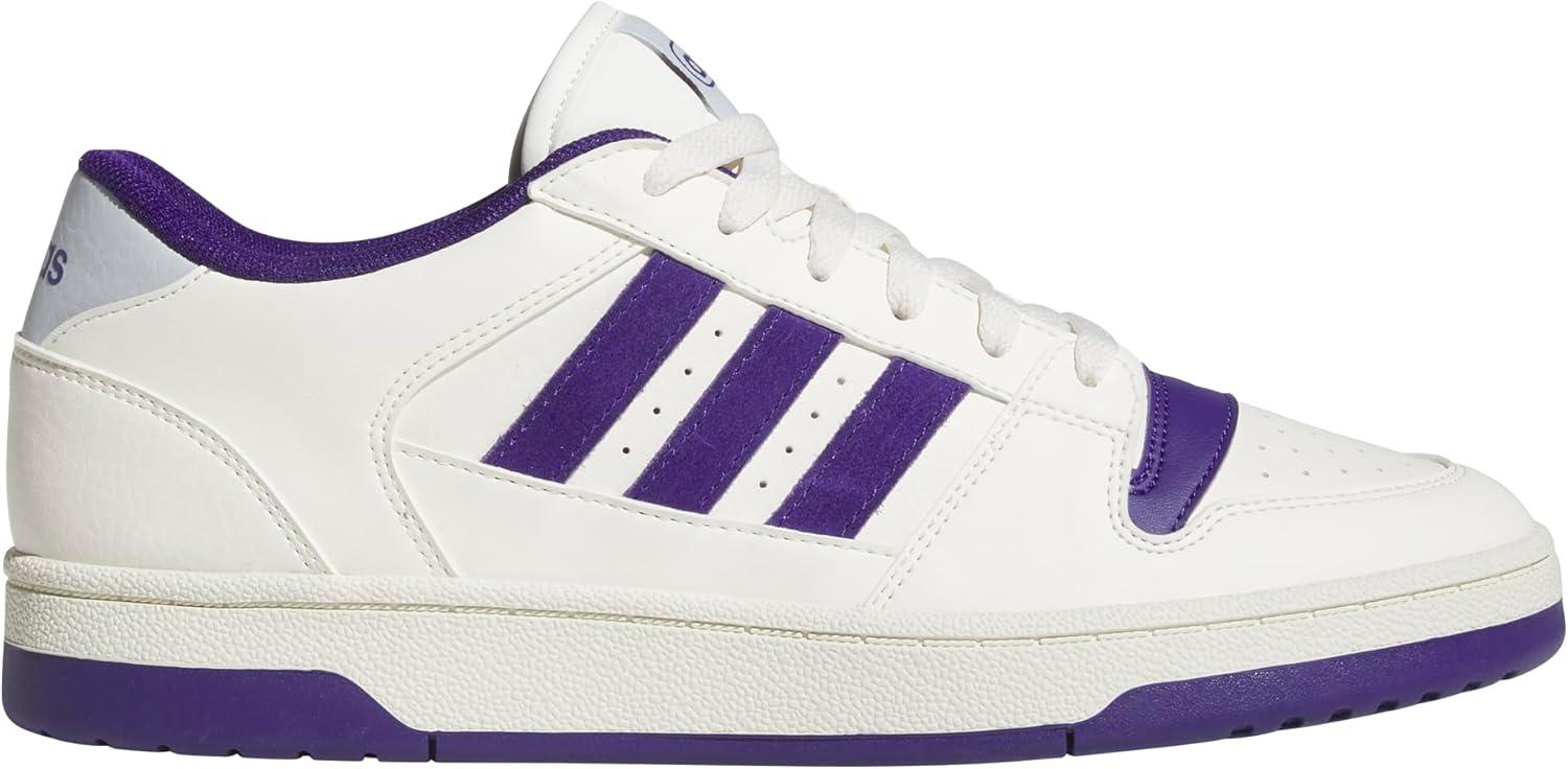 imageadidas Womens Break Start SneakerCloud WhiteCollegiate PurpleIvory
