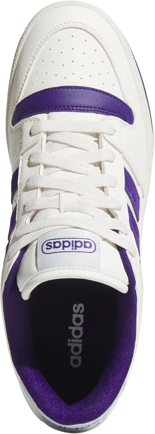 imageadidas Womens Break Start SneakerCloud WhiteCollegiate PurpleIvory