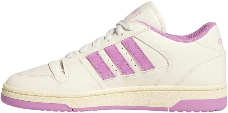 imageadidas Womens Break Start SneakerCream WhitePreloved PurpleCloud White