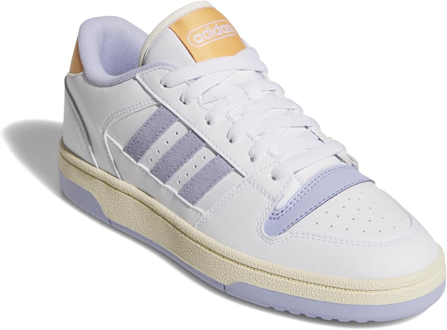 imageadidas Womens Break Start SneakerWhiteViolet ToneHazy Orange