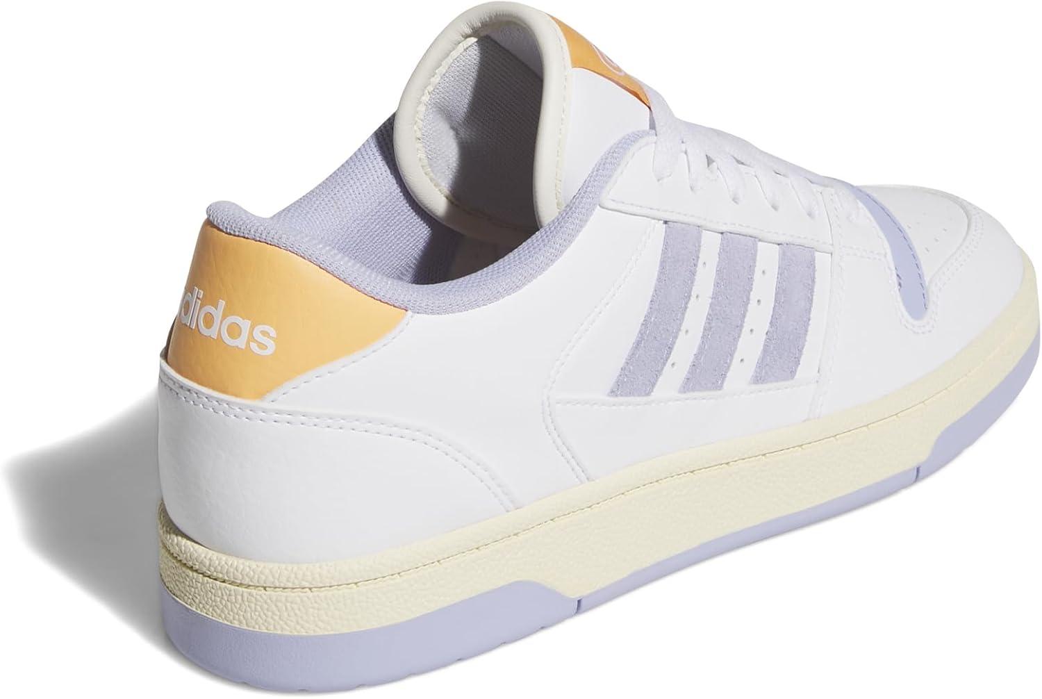 imageadidas Womens Break Start SneakerWhiteViolet ToneHazy Orange