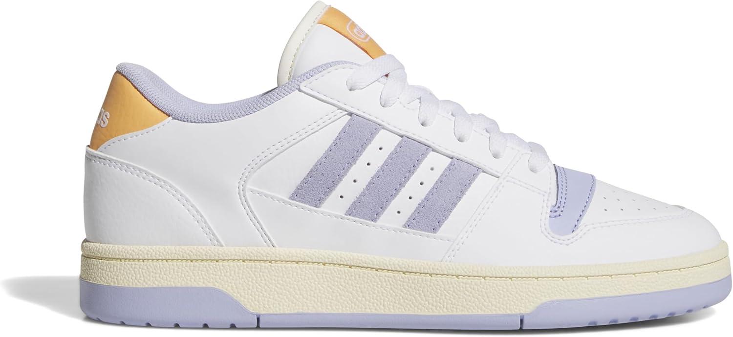 imageadidas Womens Break Start SneakerWhiteViolet ToneHazy Orange