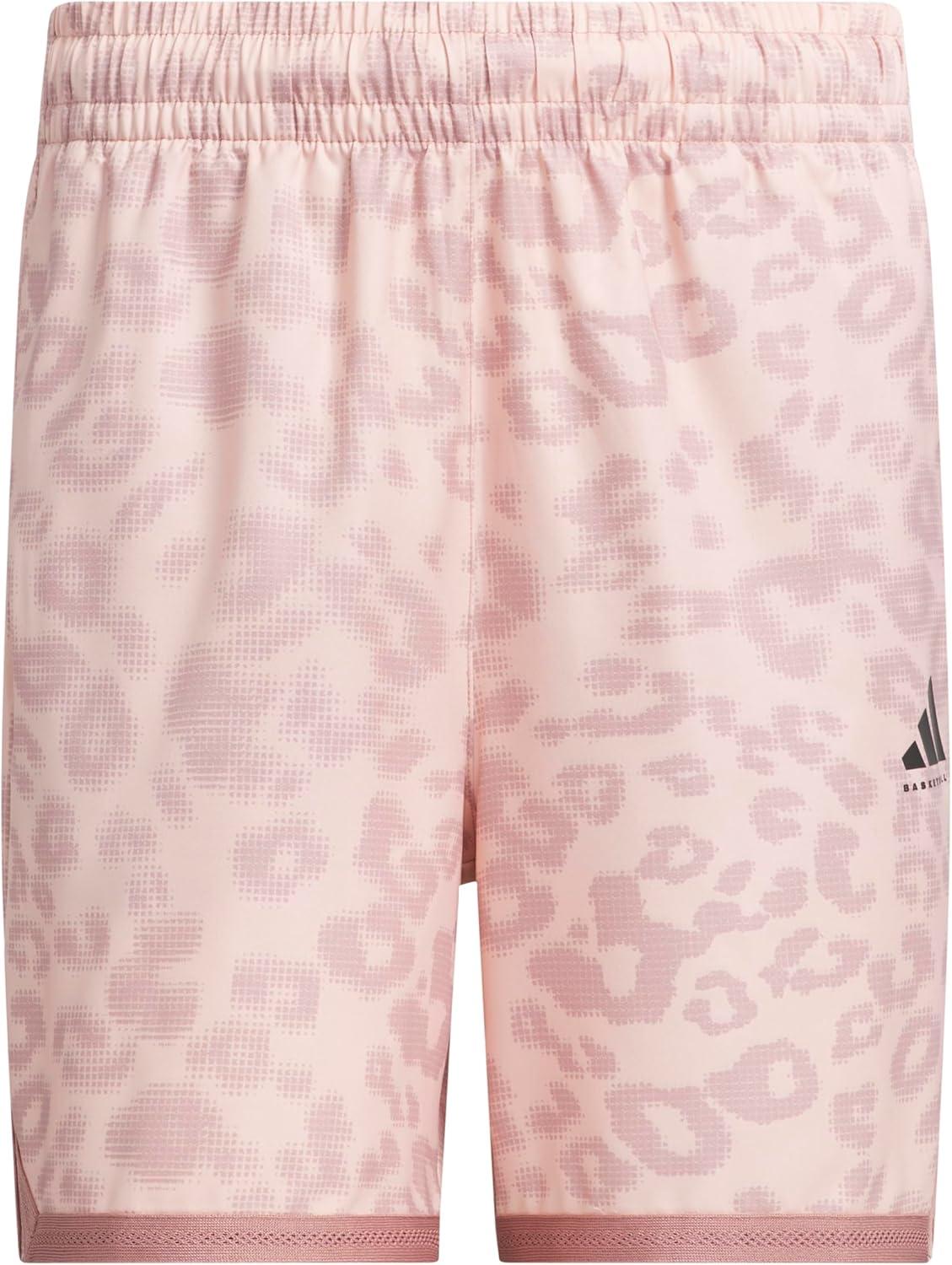 imageadidas Womens Crazylite Cheetah All Over Printed Basketball ShortsWarm Clay