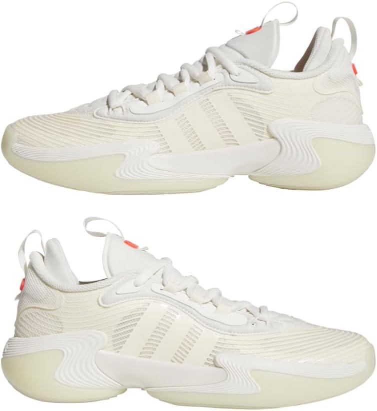 imageadidas Womens Exhibit Select 20 Pro Basketball SneakerCream WhiteCream WhiteLucid Red