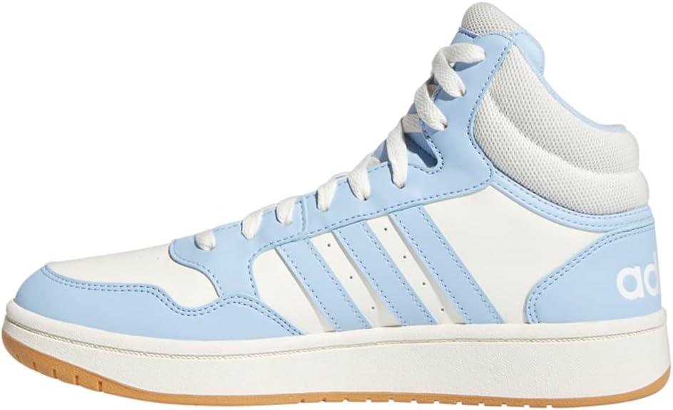 imageadidas Womens Hoops 30 High Sneakers Shoes Casual  WhiteCloud WhiteWhiteGum