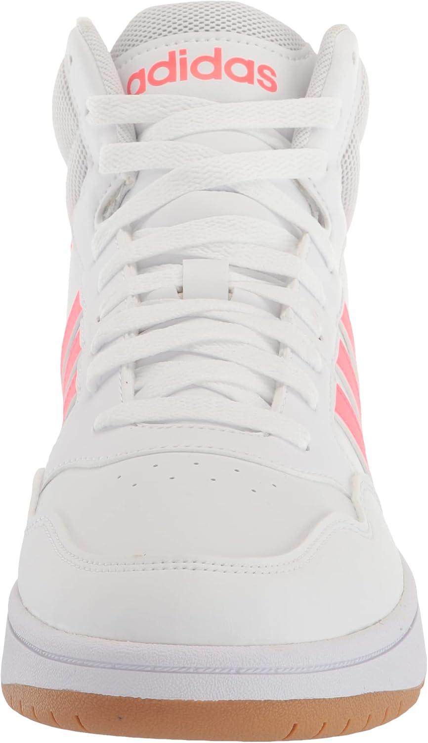 imageadidas Womens Hoops 30 High Sneakers Shoes Casual  WhiteWhiteTurboGum