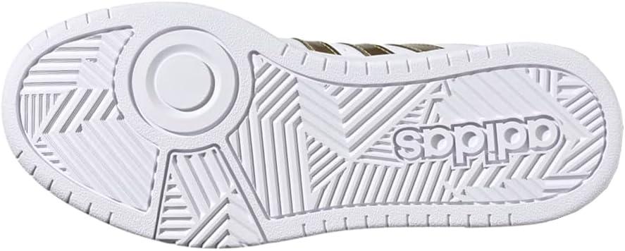 imageadidas Womens Hoops 30 High Sneakers Shoes Casual  WhiteWhiteWhiteGrey