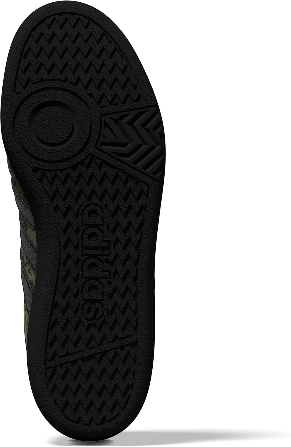 imageadidas Womens Hoops 40 Basketball SneakerBlackOliveBlack