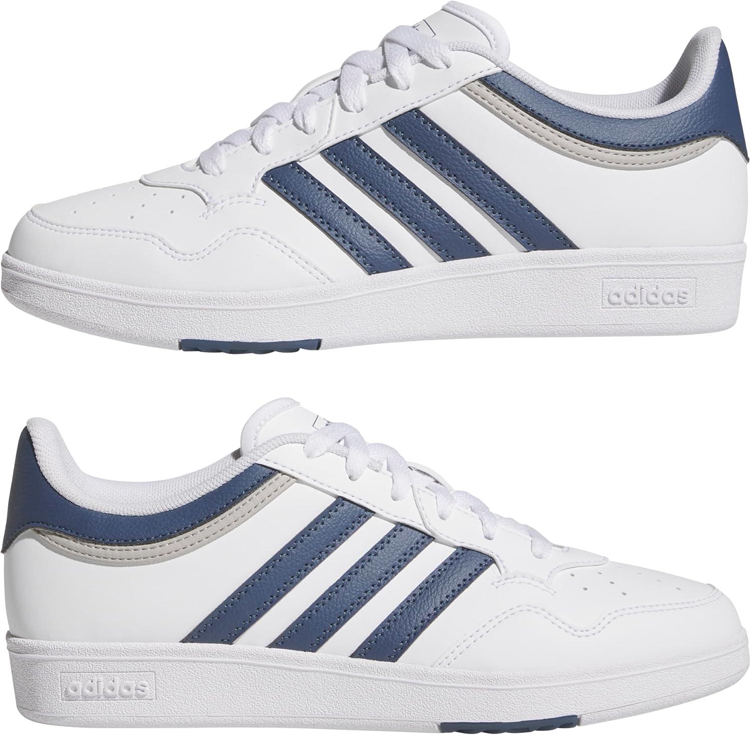 imageadidas Womens Hoops 40 Basketball SneakerWhitePreloved InkGrey