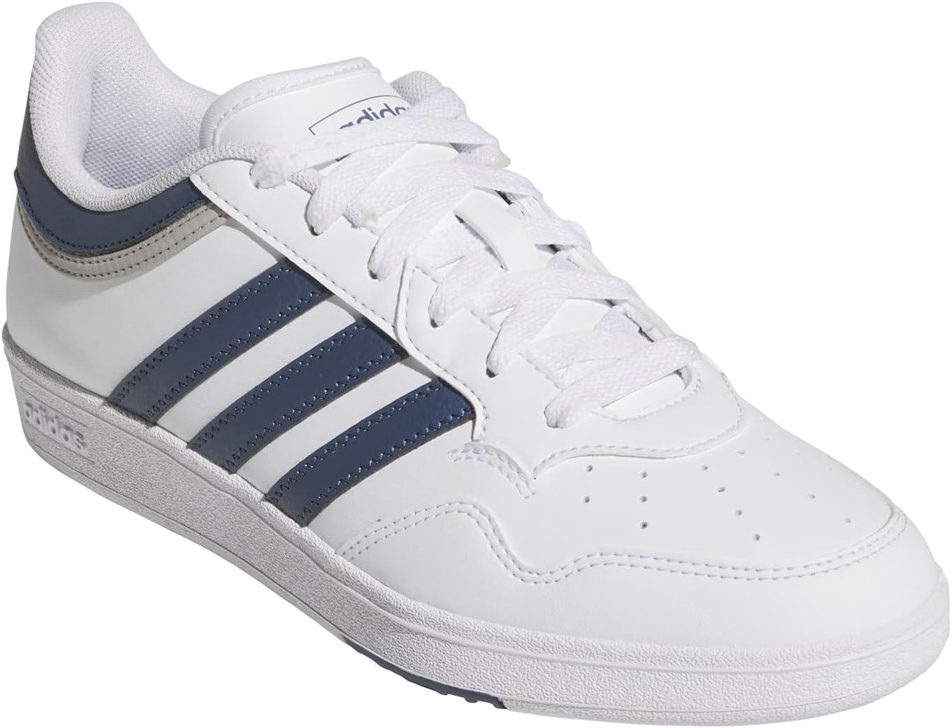 imageadidas Womens Hoops 40 Basketball SneakerWhitePreloved InkGrey