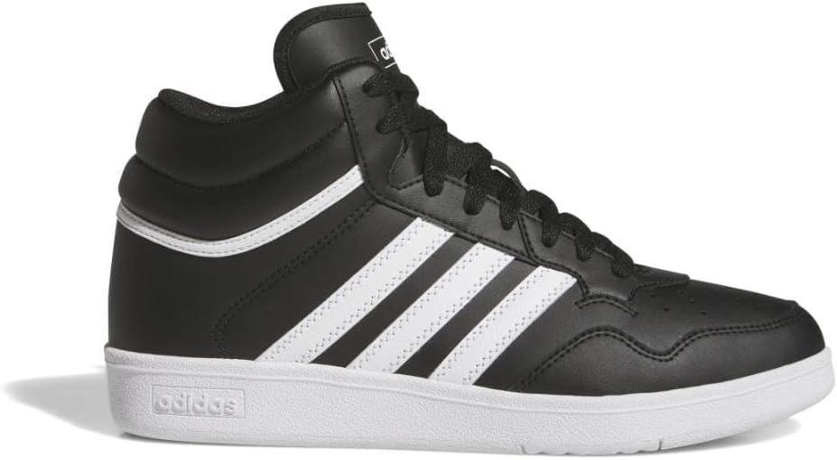 imageadidas Womens Hoops 40 Mid Top Basketball SneakerBlackWhiteBlack