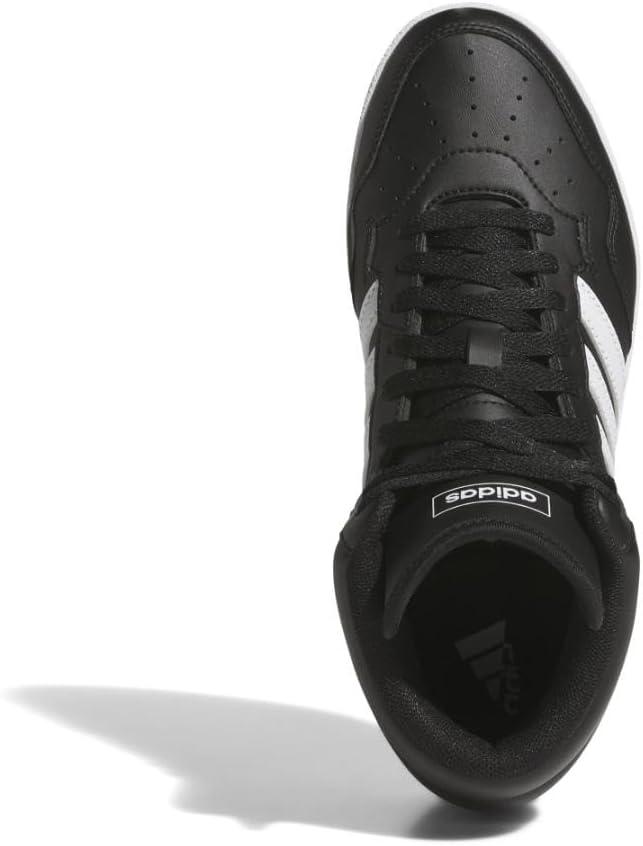 imageadidas Womens Hoops 40 Mid Top Basketball SneakerBlackWhiteBlack