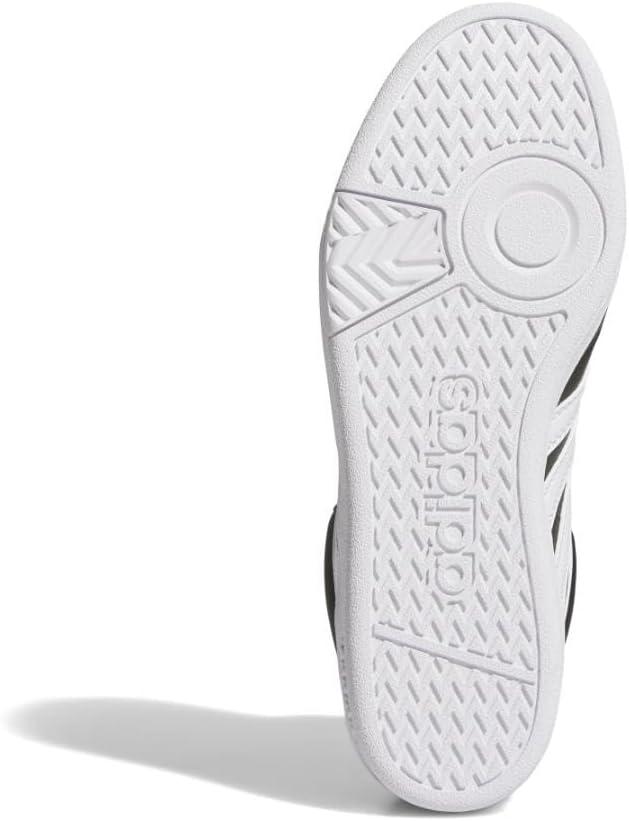 imageadidas Womens Hoops 40 Mid Top Basketball SneakerBlackWhiteBlack
