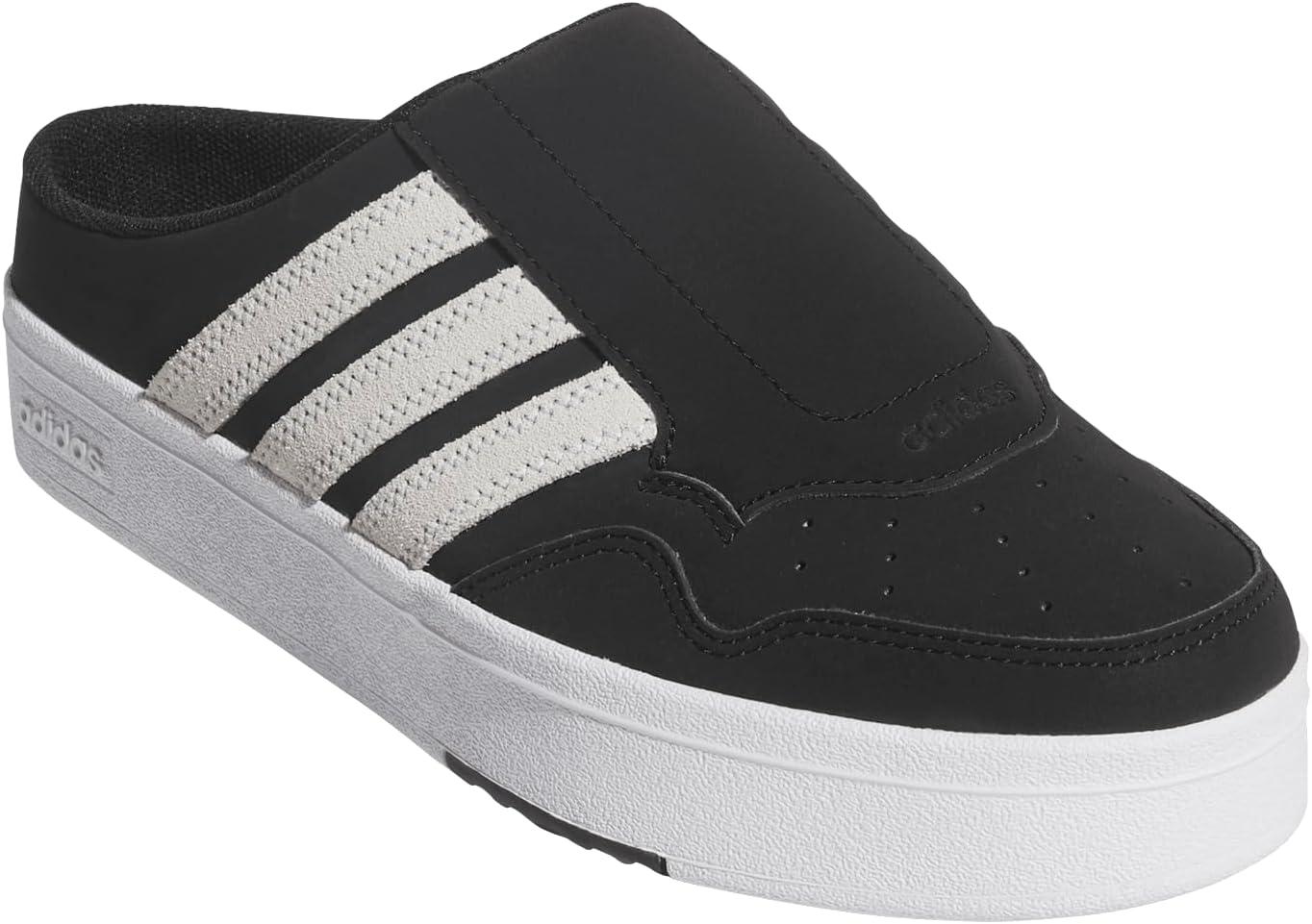 imageadidas Womens Hoops 40 Mule SneakerBlackWhiteBlack