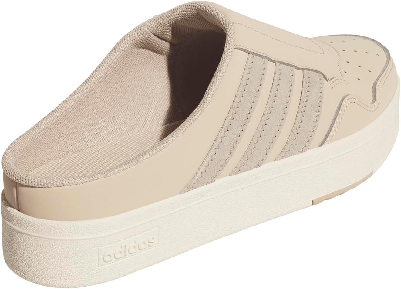 imageadidas Womens Hoops 40 Mule SneakerMagic BeigeCream WhiteBlanch Cargo