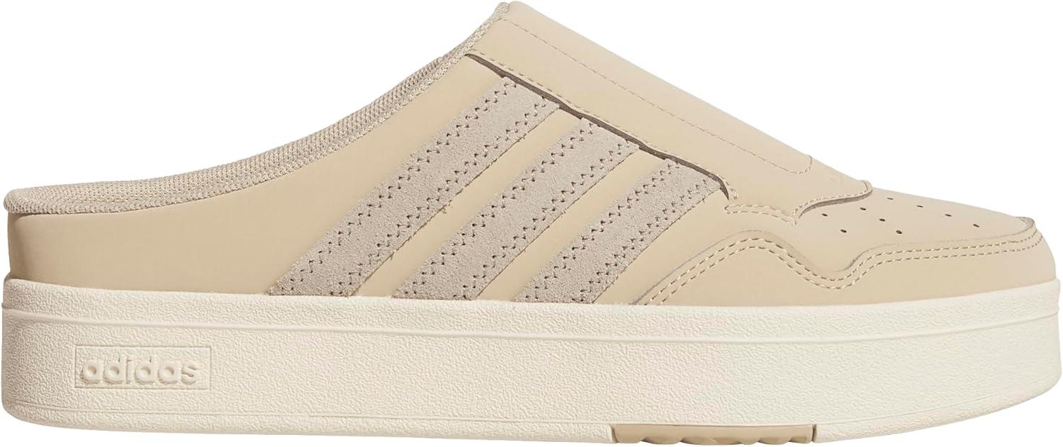 imageadidas Womens Hoops 40 Mule SneakerMagic BeigeCream WhiteBlanch Cargo